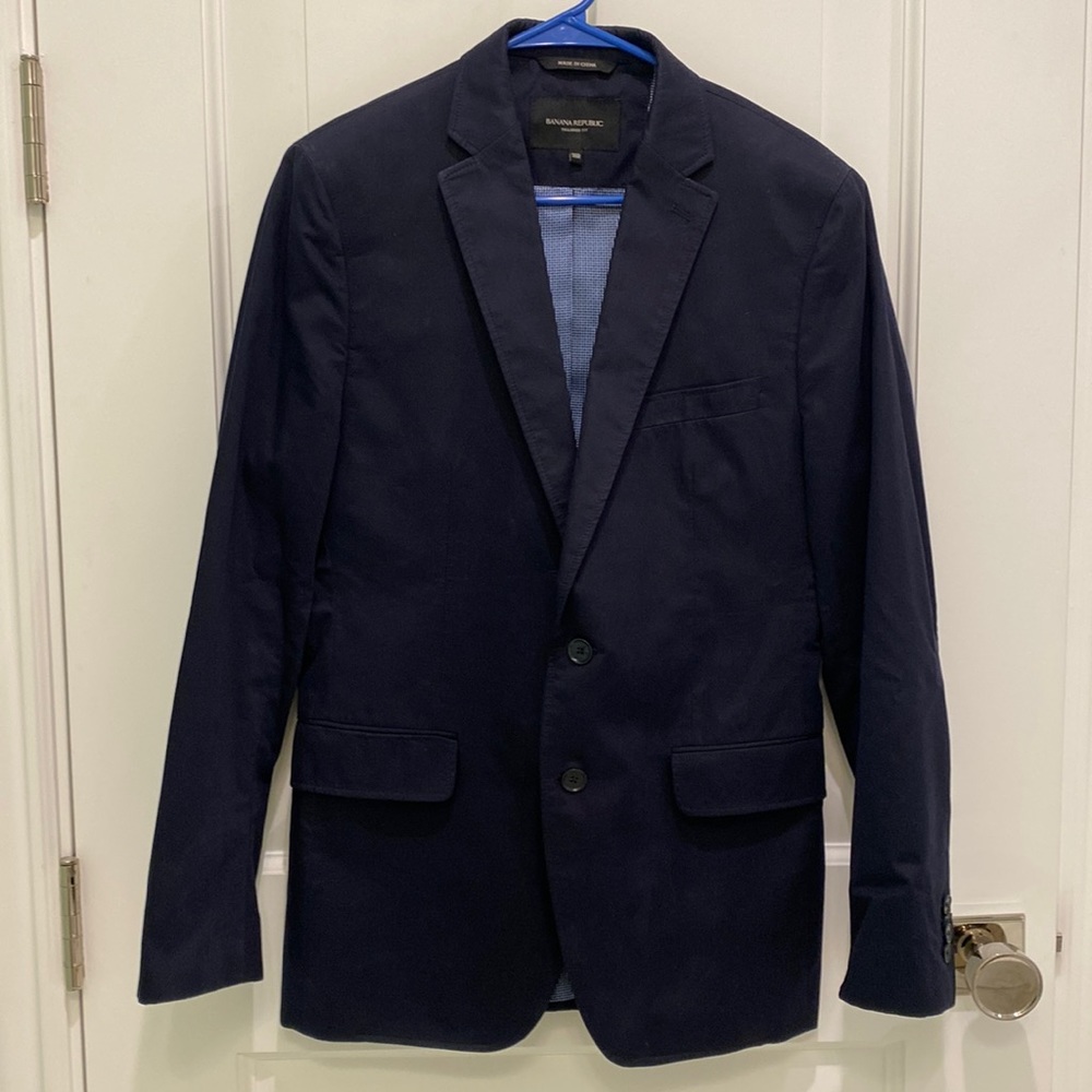 Banana Republic Navy Blazer